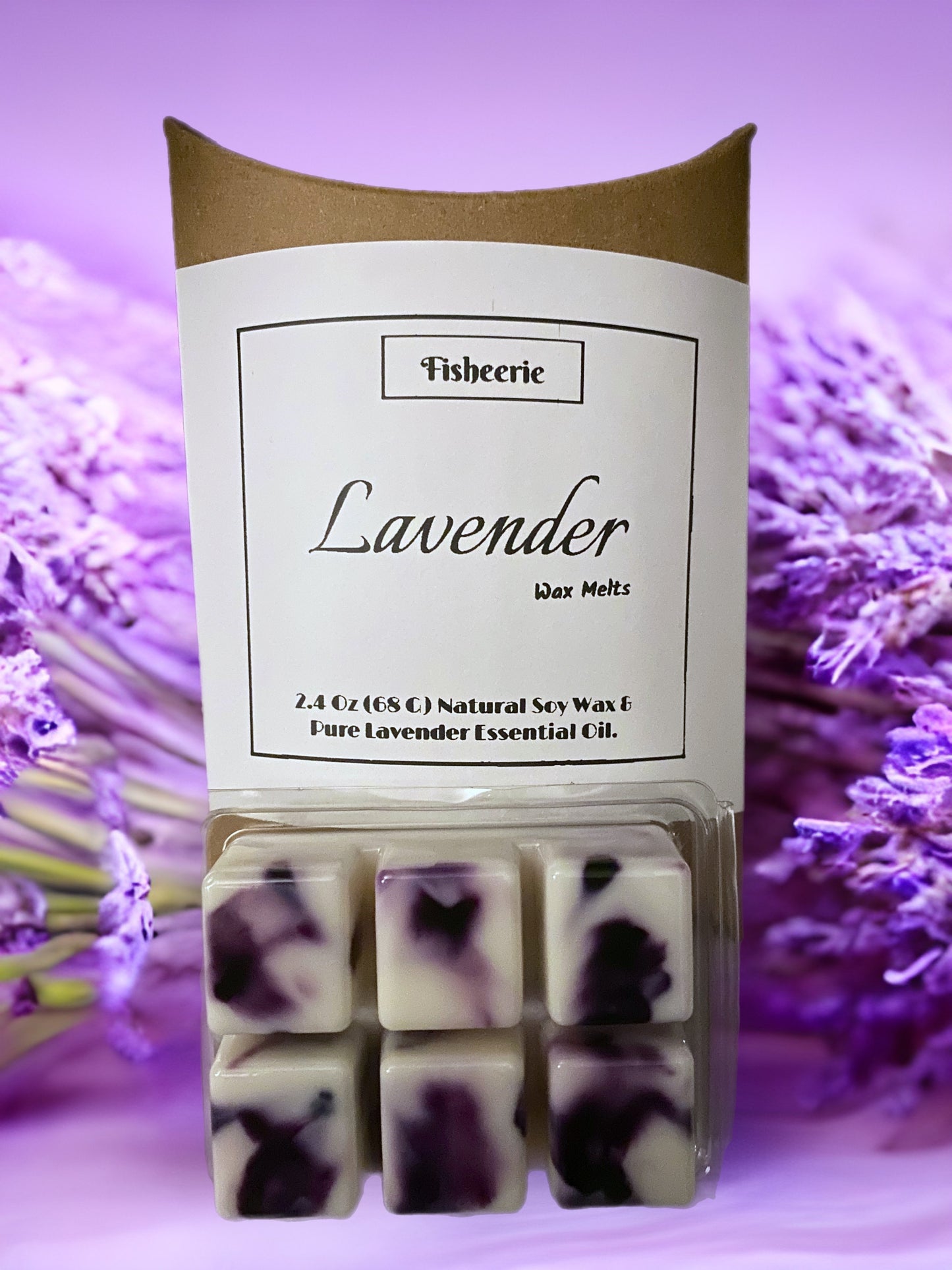 Lavender Wax Melts in ClamShell