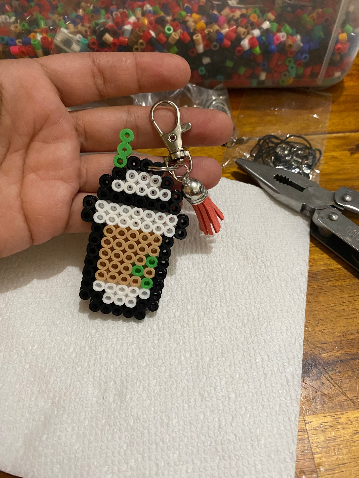 Coffee Cup Keychain