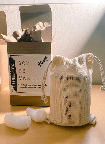 Soy De Vanilla Aromatherapy Vanilla Scented Candle