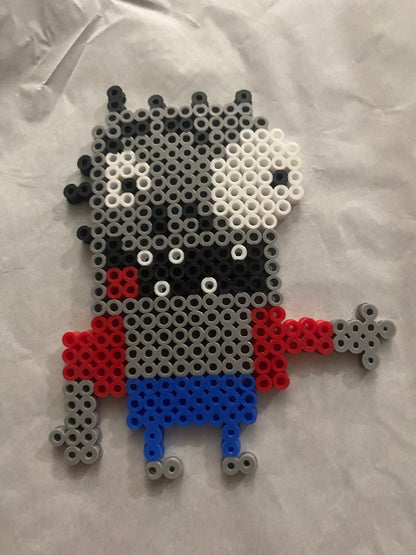 Perler Zombie 1