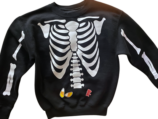 Kids Skeleton Sweater