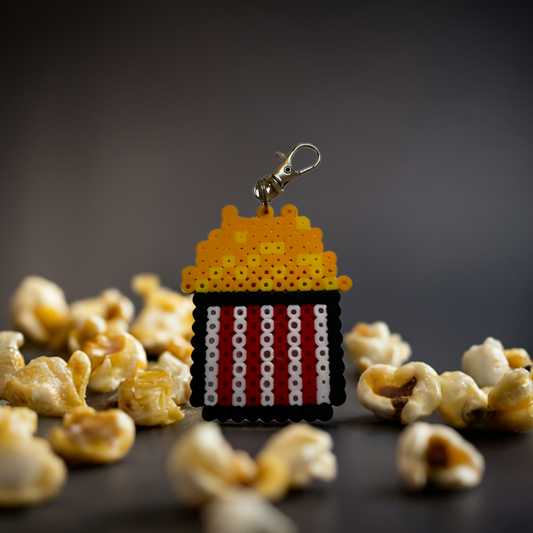 Popcorn keychain